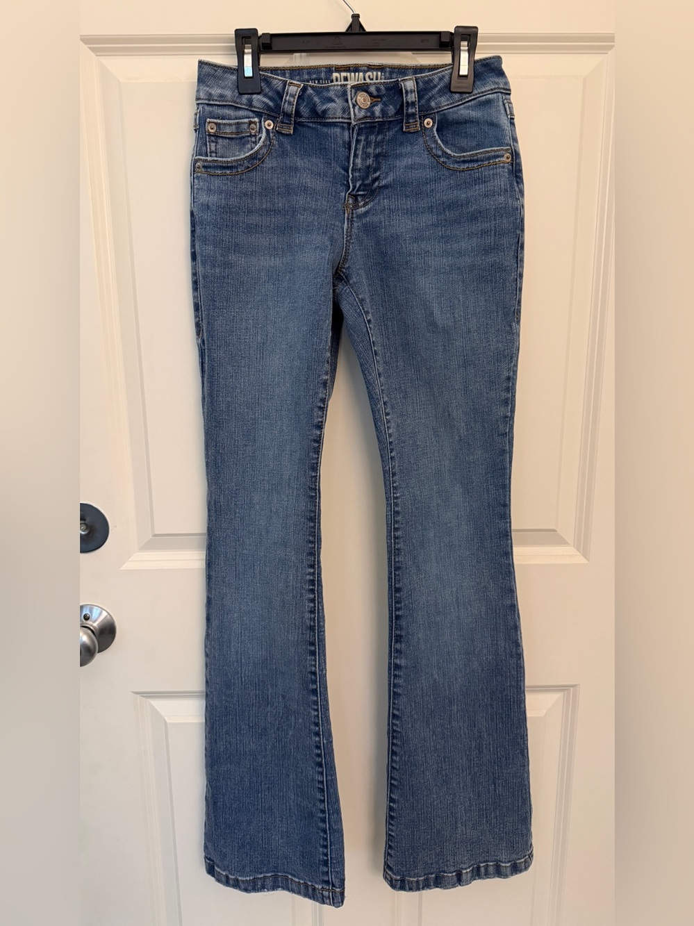 Rewash Brand Mid Rise Flare Jeans Size 1 / 25 Medium Wash Y2K